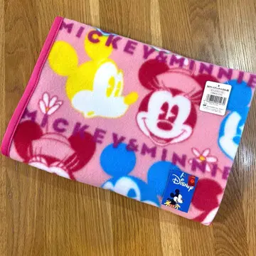 디즈니 미키 & 미니 플리스 담요 흩뿌려진 패턴