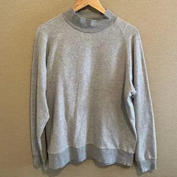 그레이 터틀넥 맨투맨 X-LARGE