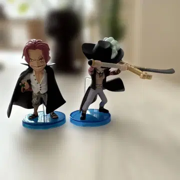 원피스 피규어 샹크스와 미호크