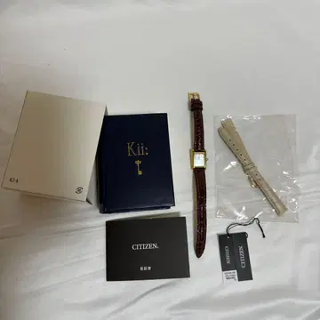 [ 새상품급 ] 시티즌 kii 손목시계 솔라 밴딩 포함