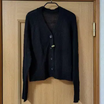 밴야드 스톰 시스루 모헤어 니트 블랙