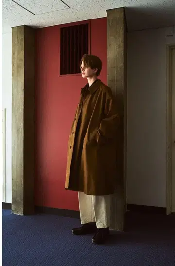 Kaptain Sunshine Walker Coat BROWN KHAKI