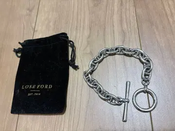 loseford 316L 앵커 팔찌 체인 당크레풍