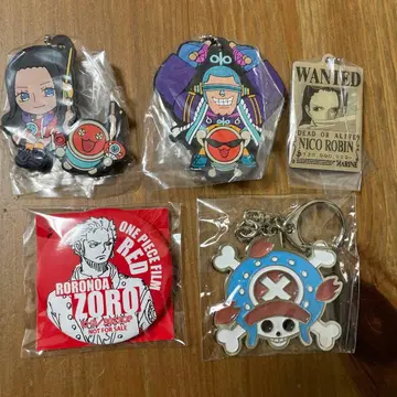 원피스 아크릴 키링 캔뱃지 묶음 판매