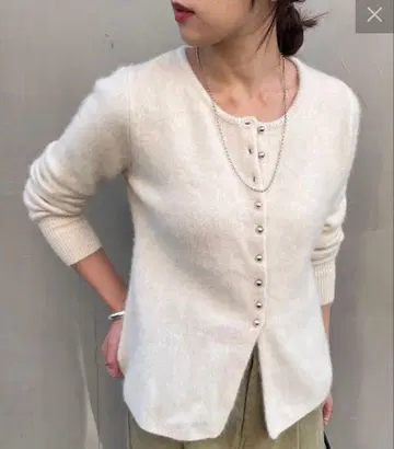 SHENERY 시너리 라쿤 페플럼 가디건