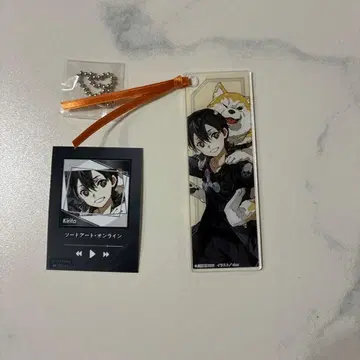 라이트 노벨전 2025 키리토 책갈피 브로마이드 세트