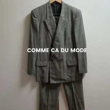 남성용 셋업 체크 무늬 테일러드 팬츠 & 자켓