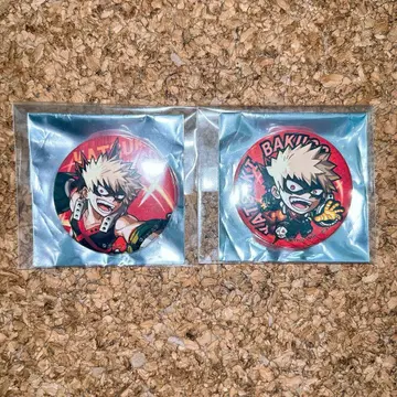 히로아카 몬스토 캔뱃지 바쿠고 카츠키 2개 세트