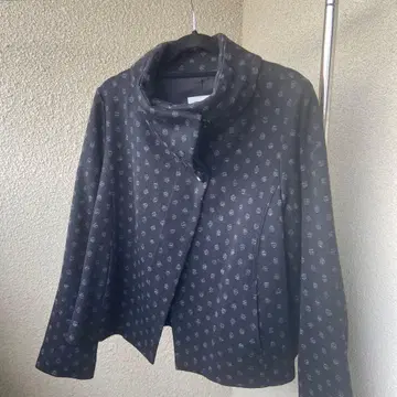 t.b 도트 무늬 캐주얼 자켓 마츠오 인터내셔널