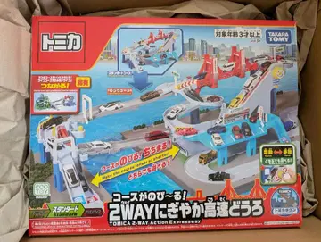 새상품 미개봉 토미카 코스가 늘어나는! 2WAY 시끌벅적 고속도로