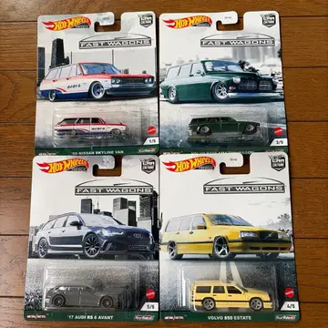 핫휠 패스트 왜건 아우디 외 4대