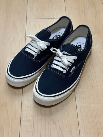 제조 중지품 VANS 애너하임 오센틱 44DX 네이비 US9