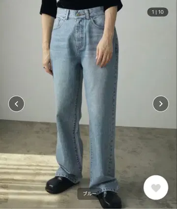 anuke Bleach 데님 청바지 안누크 36