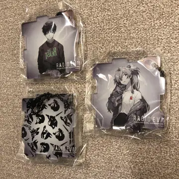 에반게리온 아크릴 키링 3개 세트