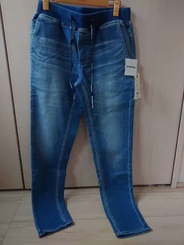로데오 크라운 블루 스키니 데님 L 사이즈
