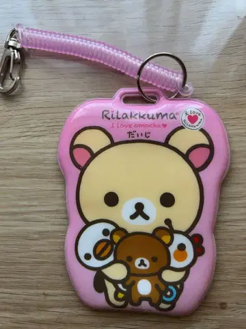 리락쿠마 패스 케이스 코리락쿠마 San-X 헤이세이 여자 헤이세이 레트로