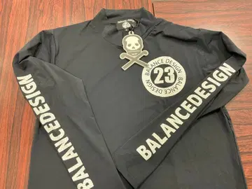 BALANCE DESIGN 긴팔 이너 셔츠 블랙