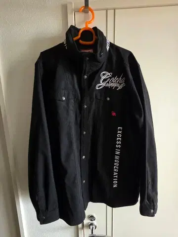 Gotcha 블랙 긴팔 셔츠