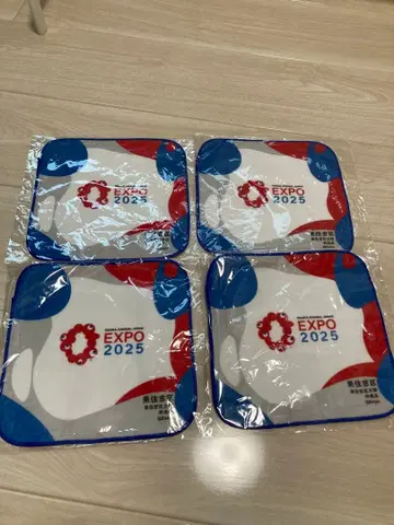 간사이 만박 EXPO 2025 손수건 4개 세트 미야쿠미야쿠