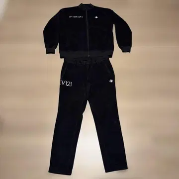 IV TWELVE 블랙 셋업 블루종 XL 팬츠 L