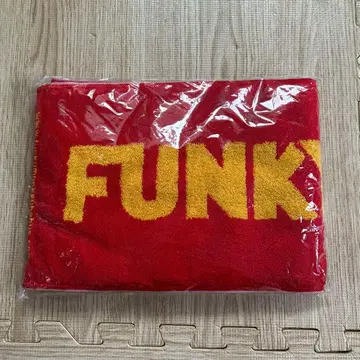 FUNKY MONKEY BABYS 디자인 타월 빨간색/옐로우 컬러