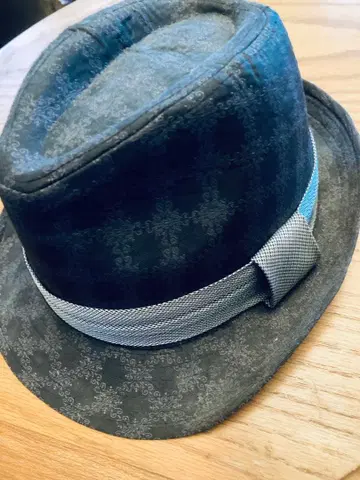 블랙 폴리에스테르 햇 58cm 사이즈