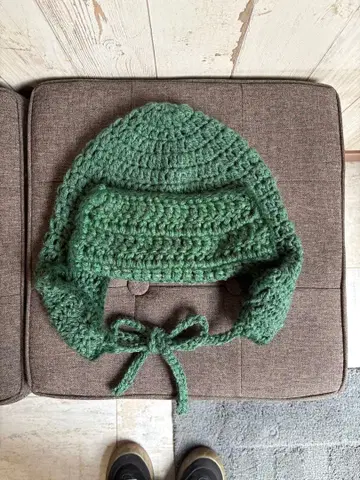 그린 컬러 플라이트 캡