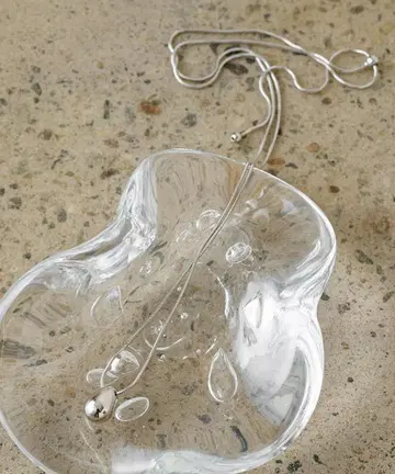 라운지 드레스 가레나 목걸이 실버