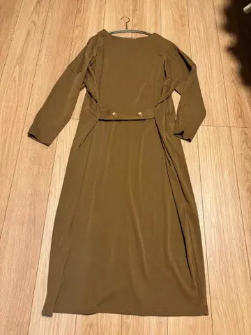 LUCA 롱 원피스 프리 사이즈 새상품급 체형 커버 허리 디자인