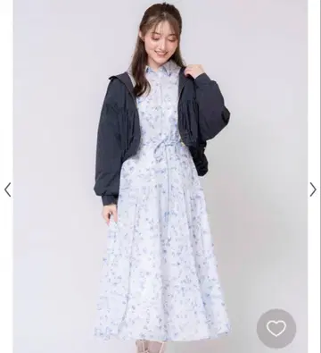 노엘라 하트플라워 원피스 미사용