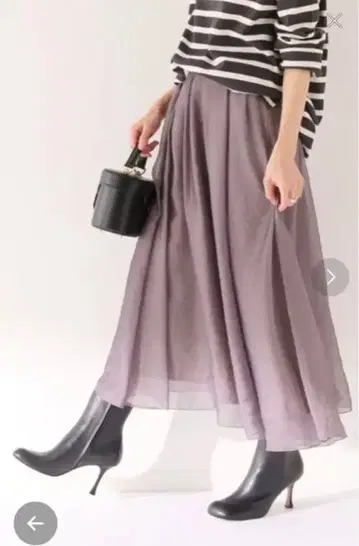 새상품급 SLOBE IENA 플레어 스커트