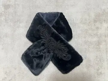 [미사용 새상품] 긴자와 레이스 퍼 플러그 머플러