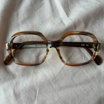 METZLER 안경 프레임 5372 브라운 계열 독일제 렌즈 없음