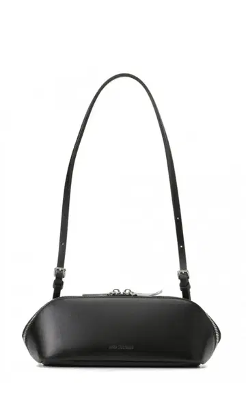 새상품급 ADD CULUMN 블랙 비건 가죽 숄더백