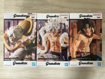 원피스 Grandista 니카 루피 에이스 피규어 3체 세트