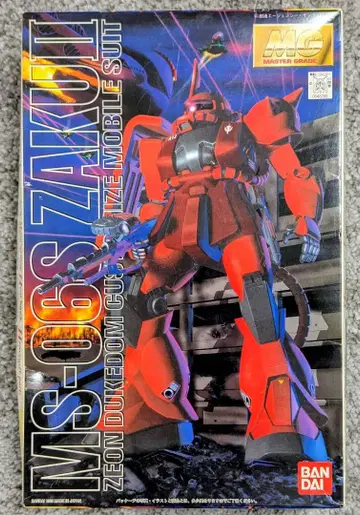 초대 마스터 그레이드 MG 1/100 MS-06S 자쿠 II