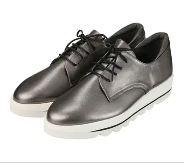 오세아니카 일본제 가죽 통굽 레이스업 슈즈 23