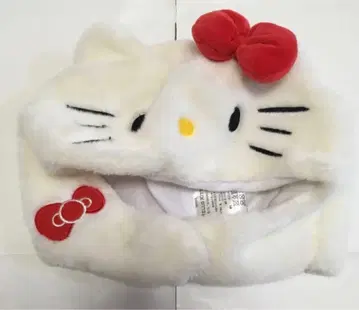 새상품급 헬로키티 따뜻한 팬캡 키즈사이즈 코스프레 모자