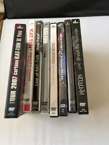 KAT-TUN 6인 시대 DVD 8세트