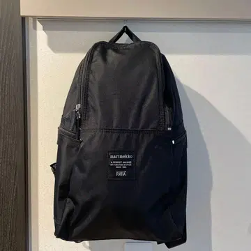 마리메꼬 백팩 Metro 블랙 marimekko