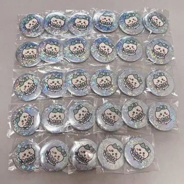 마법소녀 치이카와 홀로그램 캔뱃지 하치와레