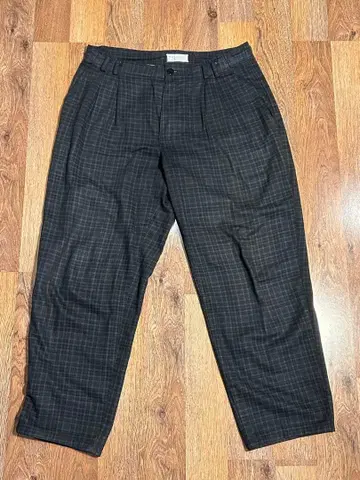 THBS by Baumstark 블랙 체크 슬랙스