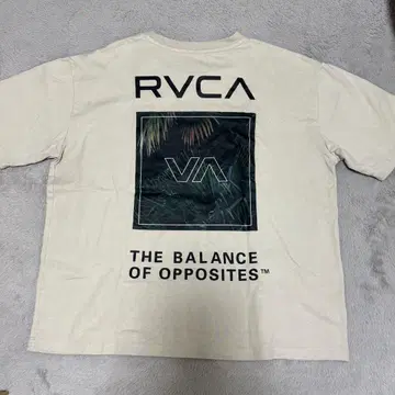 [ 정가 6160엔 ] RVCA 루카 M 반팔 백 프린트 티셔츠