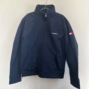 네이비 나일론 자켓 TOMMYTHILFIGER