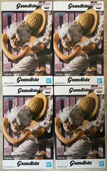 원피스 Grandista 니카 루피 피규어 4개 세트