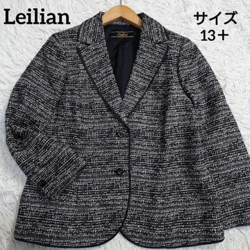 빅 사이즈 13호 레리안 트위드 자켓 라메 XL 상당 세레모니