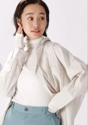 텐셀 혼방 시어 터틀 풀오버 *긴팔* 니코앤드