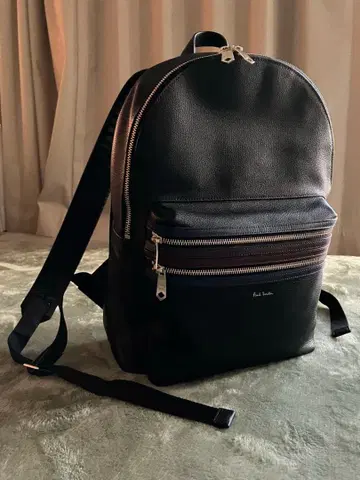 Paul Smith 폴스미스 블랙 백팩 가죽 백팩