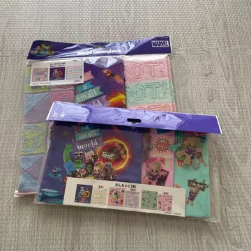 MARVEL 도쿄 디즈니랜드 타월&주머니 3개 세트