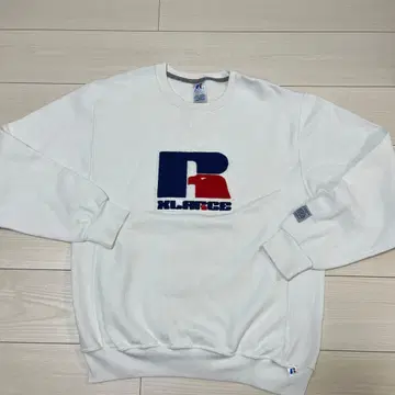 RUSSELL ATHLETIC 트레이닝복 L 사이즈 화이트 러셀